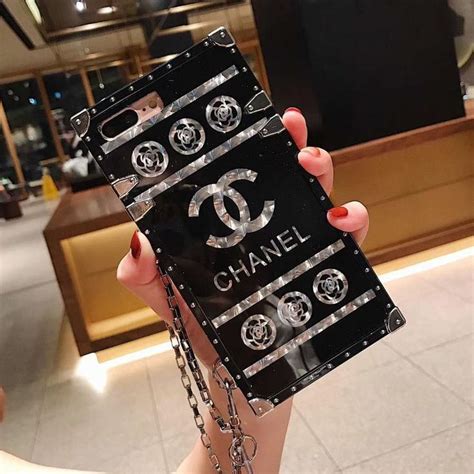 chanel top handle phone holder|chanel inspired phone cases.